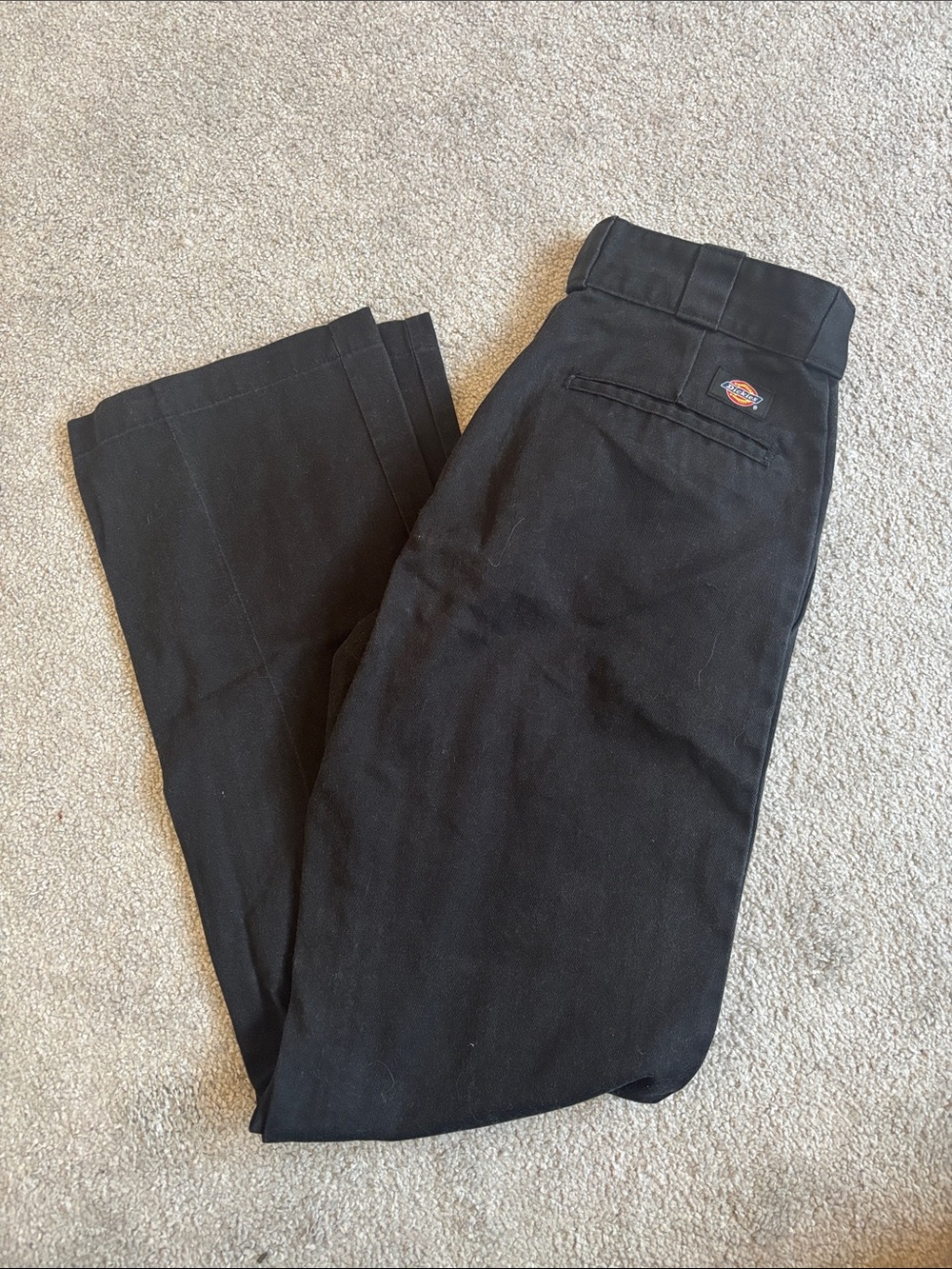 Dickies Black Straight Leg Chinos